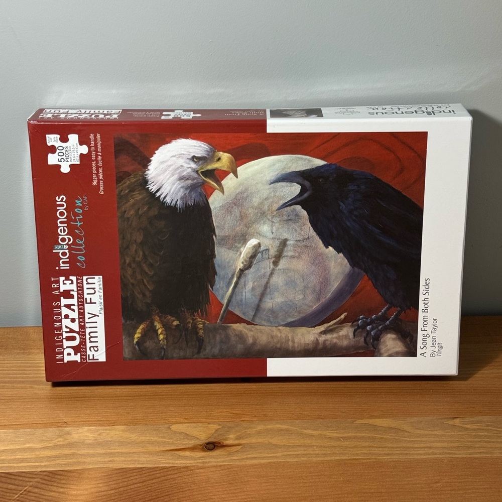 Indigenous Art 500 piece puzzle - A Song From Both Sides